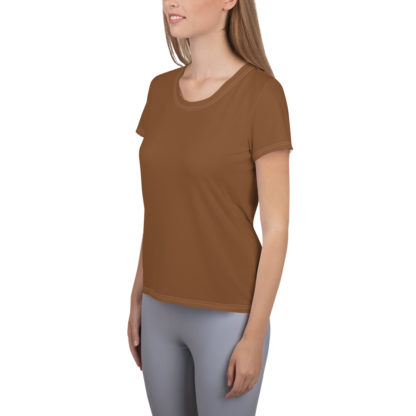 SOLO rostbrun mesh t-shirt