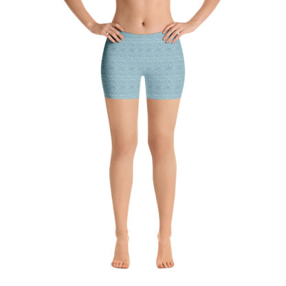 SLINGRA Korta ljus turkos leggings
