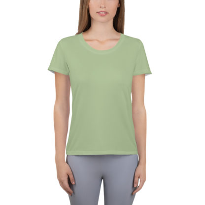 SOLO dimgrön mesh t-shirt