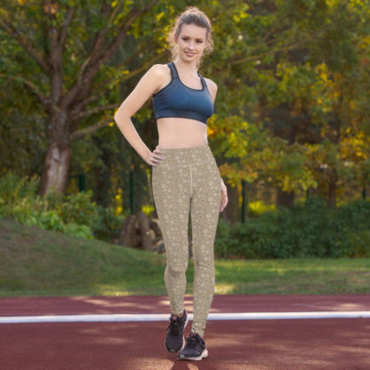 SIPPA Långa mockabruna leggings