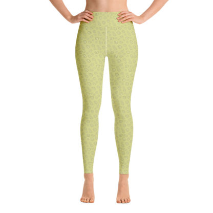 FLADDRA Lindblomsgröna leggings