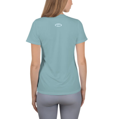 SOLO ljus turkos mesh t-shirt