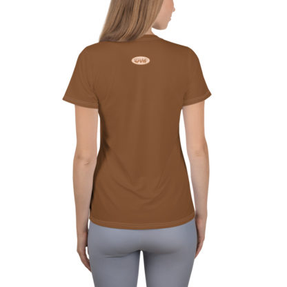 SOLO rostbrun mesh t-shirt