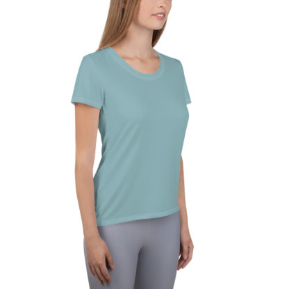 SOLO ljus turkos mesh t-shirt