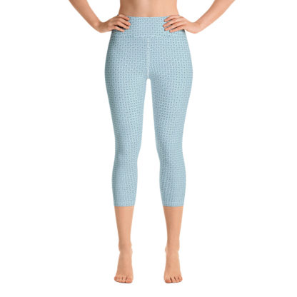 KVIRKEL Ljus turkos caprileggings