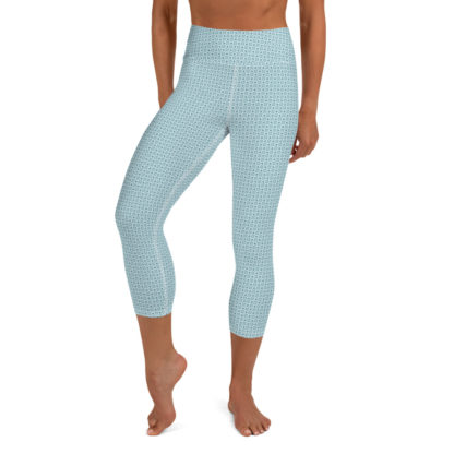 KVIRKEL Ljus turkos caprileggings