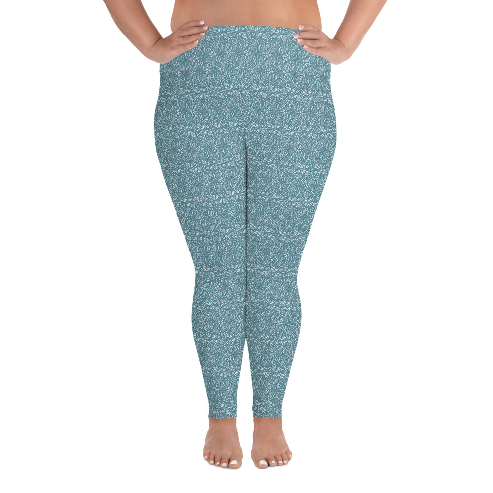mockup-2489ec70.jpg SLINGRA turkos leggings med blommönster