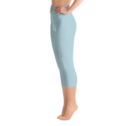 KVIRKEL Ljus turkos caprileggings
