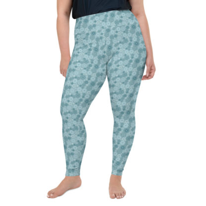 KUGGHJUL Ljus turkos leggings