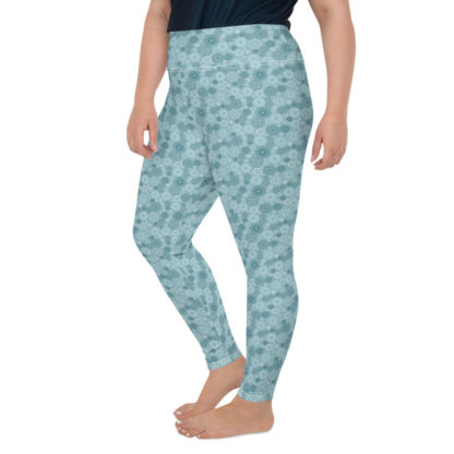 KUGGHJUL Ljus turkos leggings