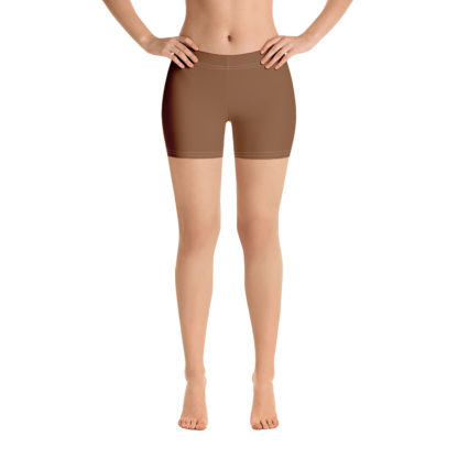 SOLO korta rostbruna leggings
