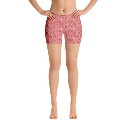 KUGGHJUL Ljusrosa korta leggings