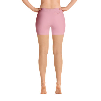 SOLO korta ljusrosa leggings