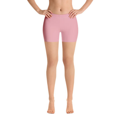 SOLO korta ljusrosa leggings