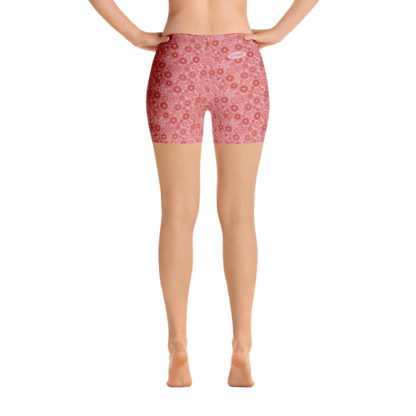 KUGGHJUL Ljusrosa korta leggings