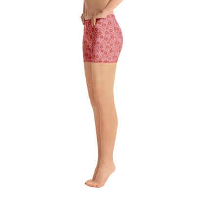 KUGGHJUL Ljusrosa korta leggings