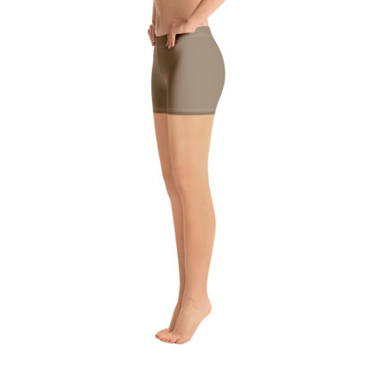 SOLO korta mockabruna leggings