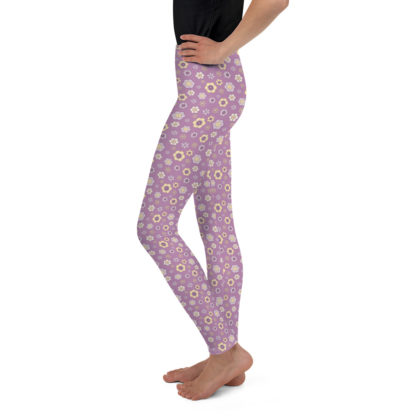 SIPPA lila och gula leggings