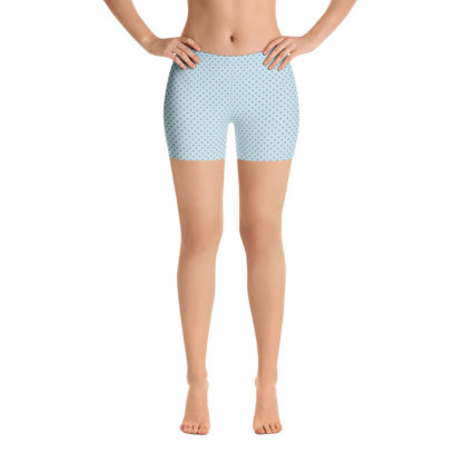 KORNELL korta ljus turkos leggings