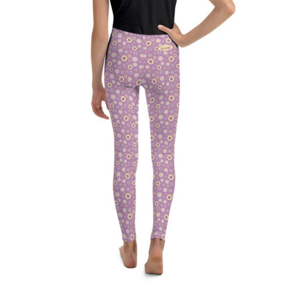 SIPPA lila och gula leggings