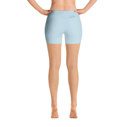 KORNELL korta ljus turkos leggings