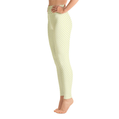 KORNELL lindblomsgröna leggings