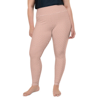 KORNELL tegelröda leggings
