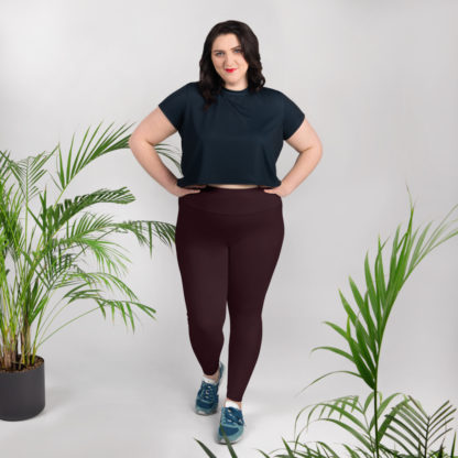SOLO aubergine leggings