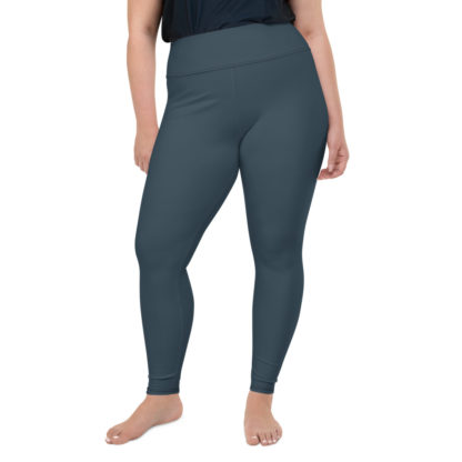 SOLO dovt gråblå leggings
