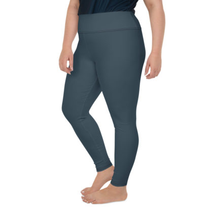 SOLO dovt gråblå leggings