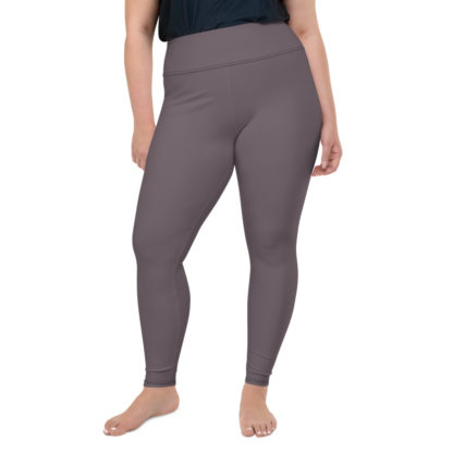 SOLO mörkt dimlila leggings