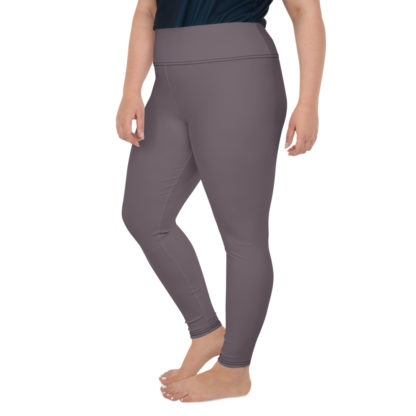 SOLO mörkt dimlila leggings
