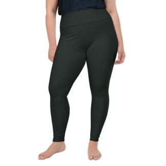 SOLO mörkgröna leggings