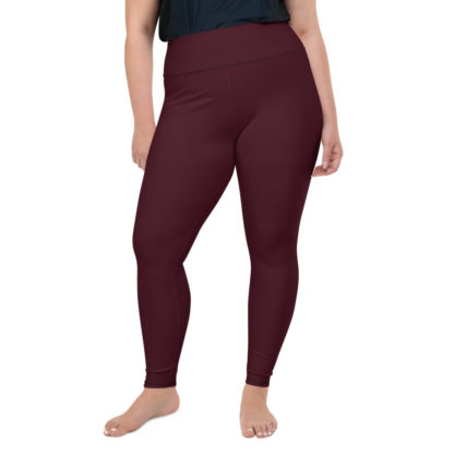 SOLO vinröda leggings