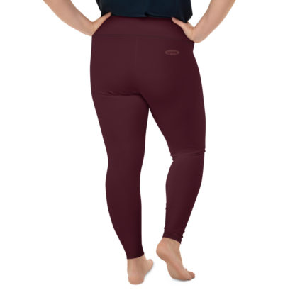 SOLO vinröda leggings