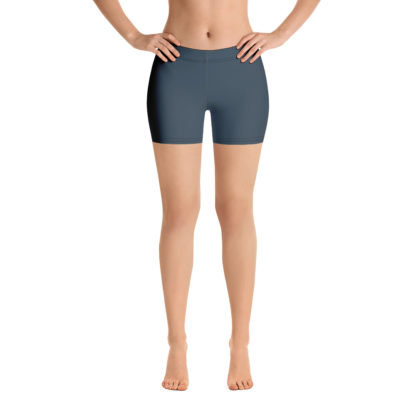 SOLO korta dovt gråblå leggings