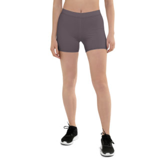 SOLO korta mörkt dimlila leggings