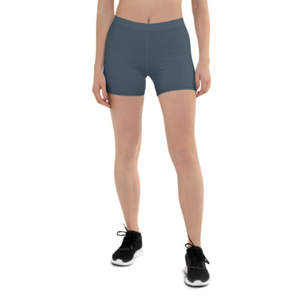 SOLO korta gråblå leggings