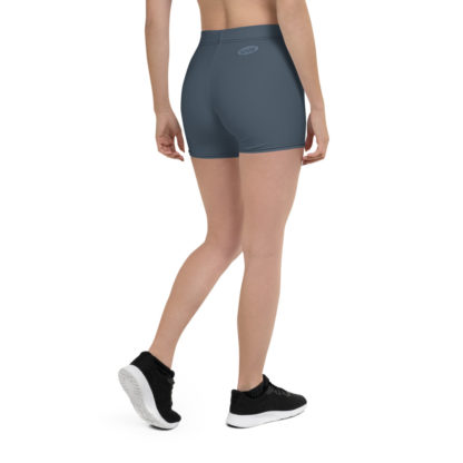 SOLO korta gråblå leggings