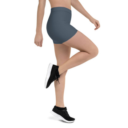 SOLO korta gråblå leggings