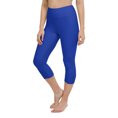 SOLO kornblå caprileggings