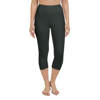 SOLO mörkgröna caprileggings