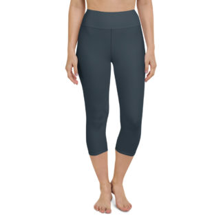 SOLO mörkt gråblå caprileggings