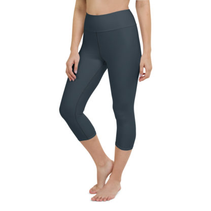 SOLO mörkt gråblå caprileggings