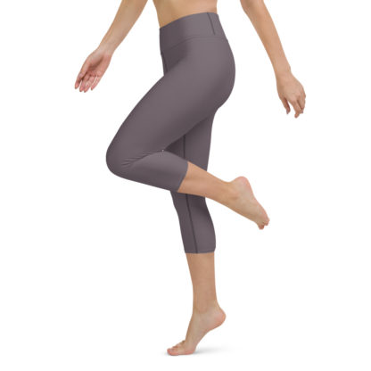 SOLO mörkt dimlila caprileggings