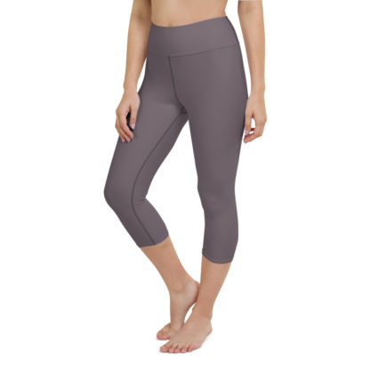 SOLO mörkt dimlila caprileggings