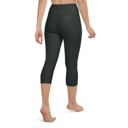 SOLO mörkgröna caprileggings