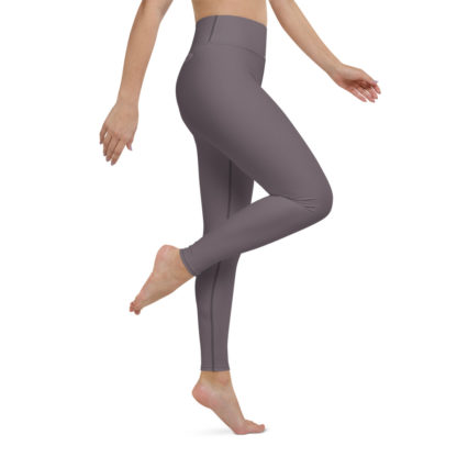 SOLO Mörkt dimlila leggings
