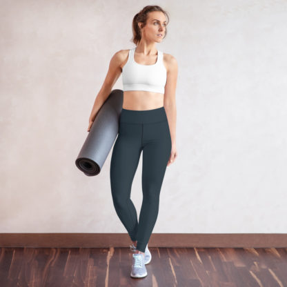 SOLO Mörkt gråblå leggings