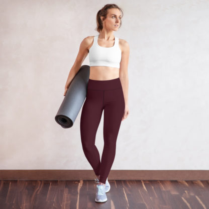 SOLO Vinröda leggings